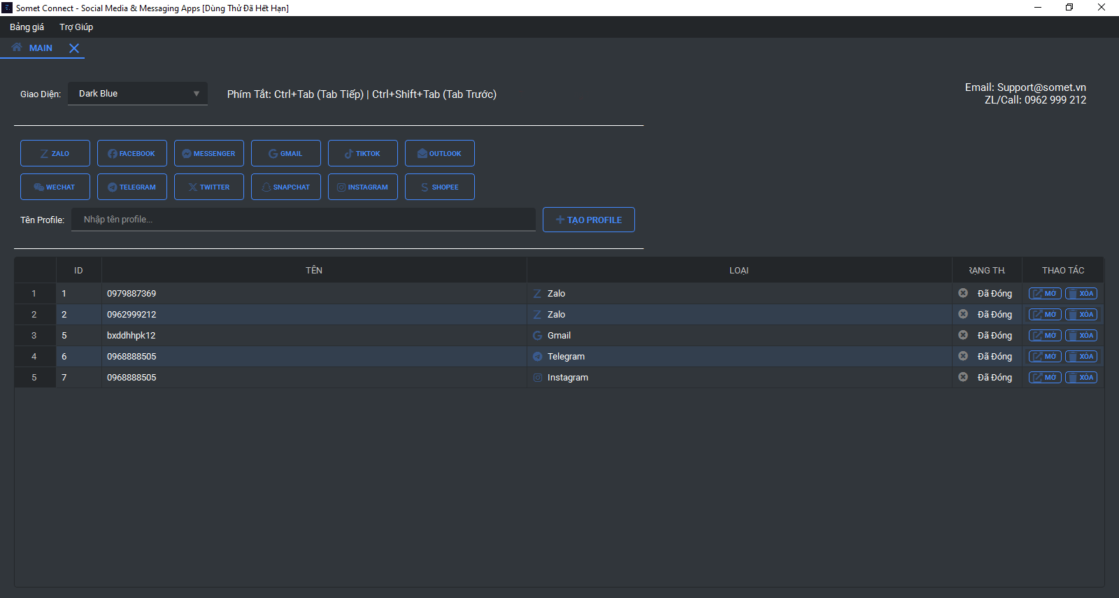 Cách đăng nhập nhiều zalo