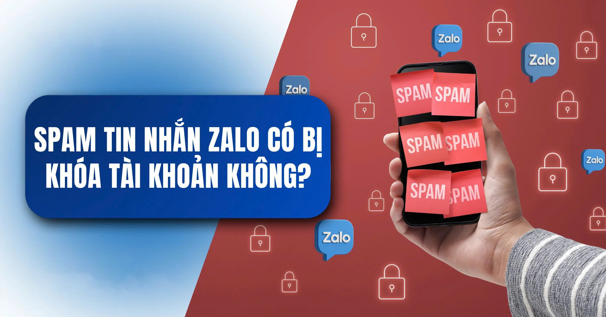 Gửi tin nhắn Zalo hàng loạt có bị khóa không